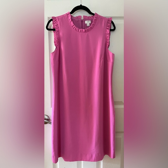 J. Crew Dresses & Skirts - J. Crew Vibrant Pink Sleeveless Dress